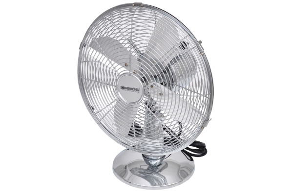 SONNENKÖNIG Tischventilator 34cm 10500182 Chrom 12, silber