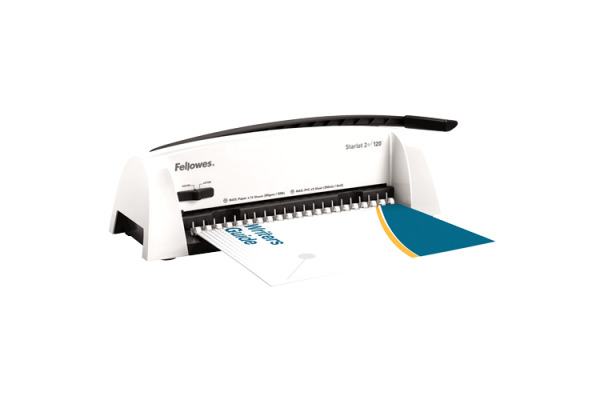 FELLOWES Plastikbindegerät Starlet 2 A4 5227901 schwarz/weiss
