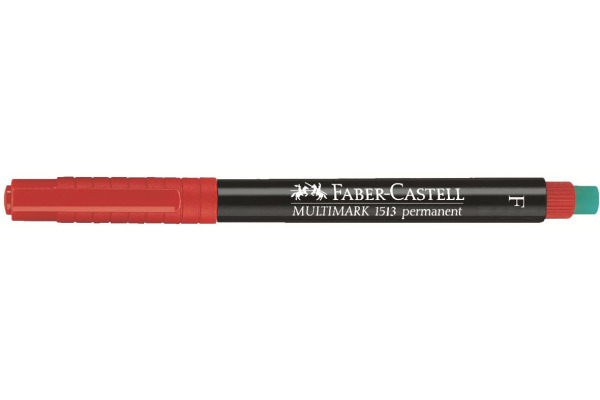 FABER-CASTELL OHP MULTIMARK F 151321 rot perm.