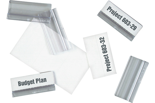 DURABLE Reiter 58mm für Sichttafeln 560919 mit Einsteckschild 10 Stück