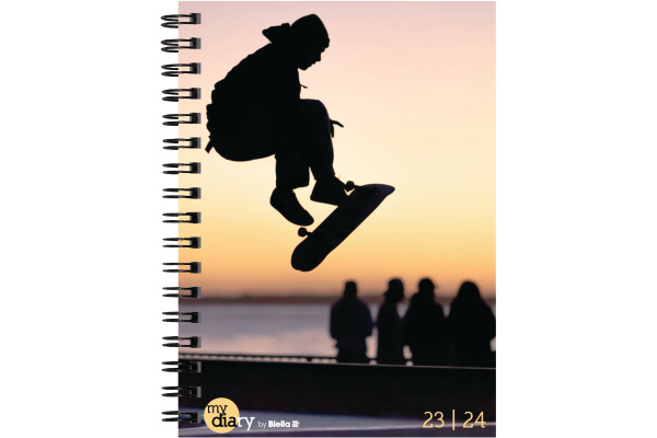 BIELLA Schüleragenda Adventure 23/24 806517800024 3½T/1S, Wire-O 12x16.5cm