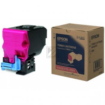 Epson Toner-Kit magenta (C13S050591, 0591)