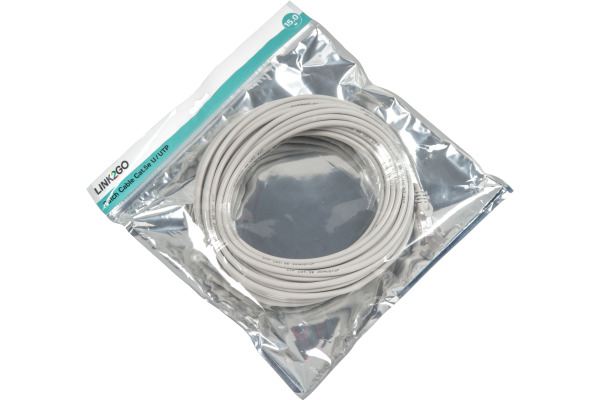LINK2GO Patch Cable Cat.5e PC5013UGP U/UTP, 15.0m