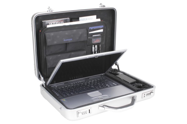 ALUMAXX Laptop-Attachékoffer MERCATO 45188 Aluminium silber