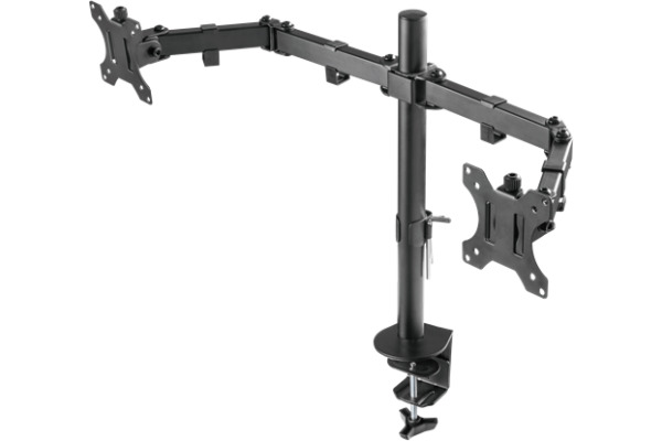 DELTACO Dual monitor desk arm GAM-040 13-32 inch screens