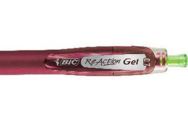 BIC Gelschreib.ECOlutions ReAction 895813 rot 0.4mm