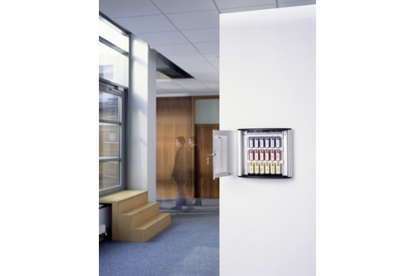 DURABLE Schlüsselkasten KEYBOX 18 195123 silber 302x280x118mm