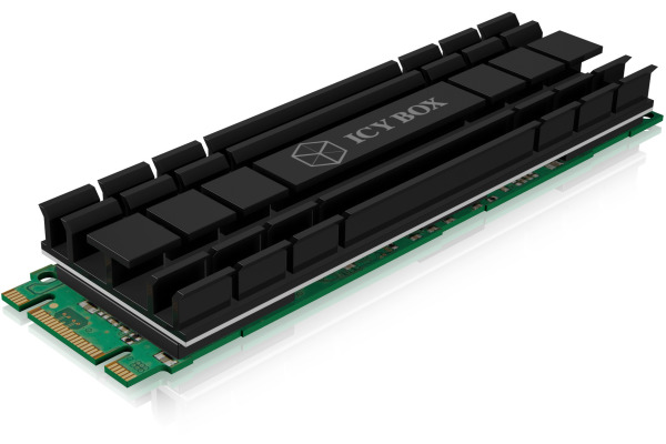 ICY BOX Heat sink for M.2 SSD IB-M2HS-701 Aluminium 5mm