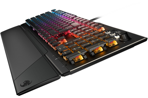 ROCCAT Vulcan 121 AIMO, red Switch ROC-12-675-RD Gaming Keyboard, CH-Layout