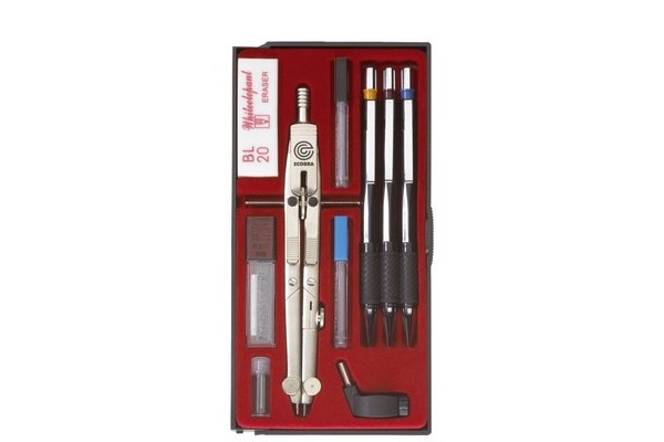 ECOBRA Schnellverstellzirkel-Set 429910 10-teilig