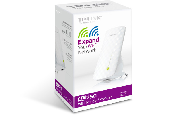 TP-LINK Dual Band WLAN Repeater RE200 AC750