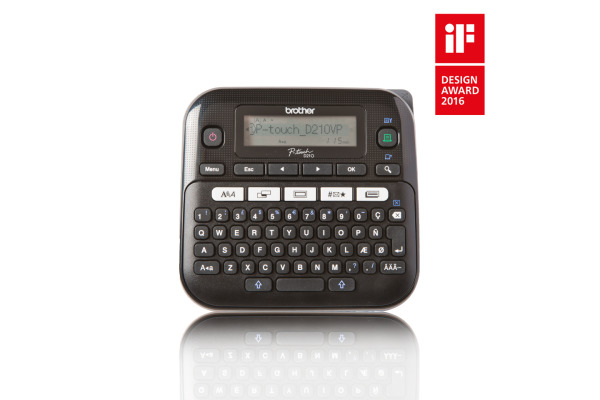 PTOUCH Gerät inkl. Koffer PT-D210VP und Adapter