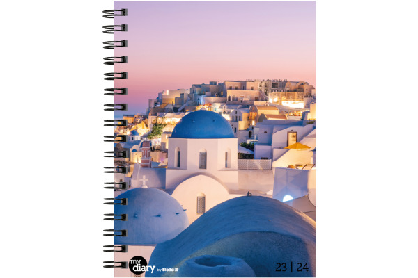 BIELLA Schüleragenda City A5 23/24 806537850024 3½T/1S, Wire-O 14.5x20.5cm