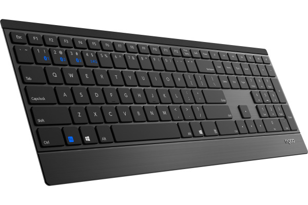 RAPOO 9500M Wireless Deskset Combo 18897 Multimode, black