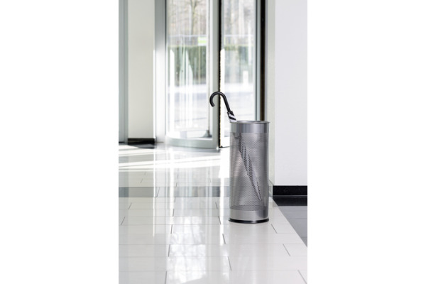 DURABLE Schirmständer rund 28.5lt. 335023 silber, Metall 620x260mm