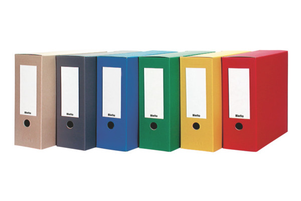 BIELLA Archivschachtel Selbstmon. A4 26341045U rot 10 Stk.