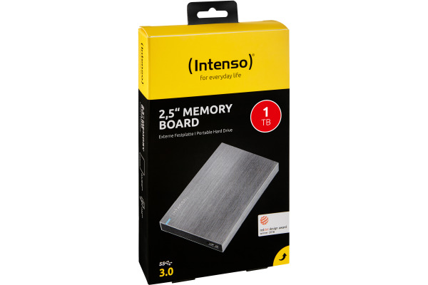 INTENSO HDD Memory Board 1TB 6028660 USB 3.0 2.5 inch antracite