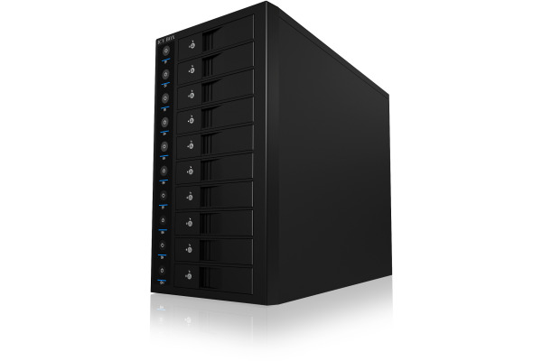 ICY BOX 10-Bay External SINGLE System IB-3810U3 for 10x SATA 3.5" HDD