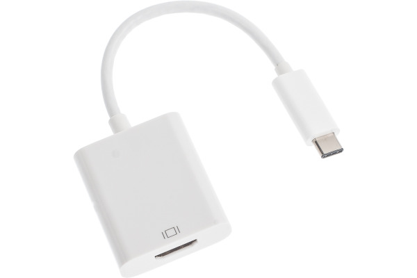 LINK2GO Adapter C Type - HDMI AD6311WP male-female, 15cm