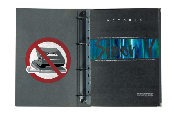 3L Abheftstreifen A5/125mm 8802-50 Universallochung 50 Stück