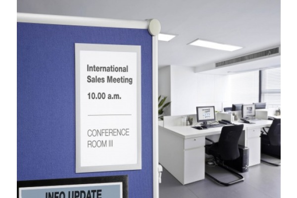 DURABLE Duraframe GRIP A4 496823 silber