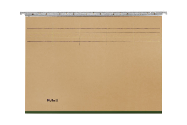 BIELLA Hängemappe A4 27042000U oliv, Boden 2cm 32x25cm