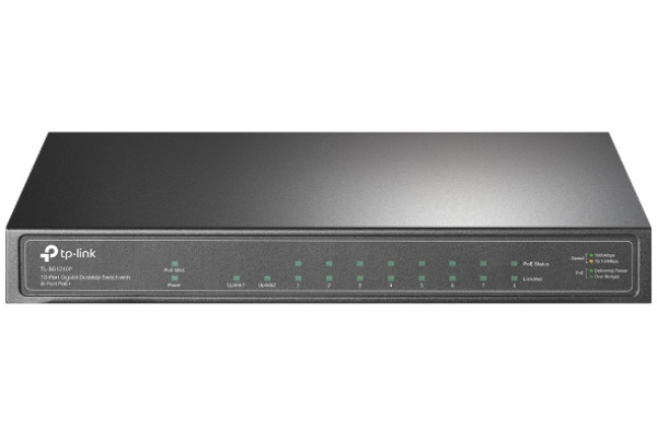 TP-LINK 10-Port Gigabit PoE+Switch TL-SG1210P
