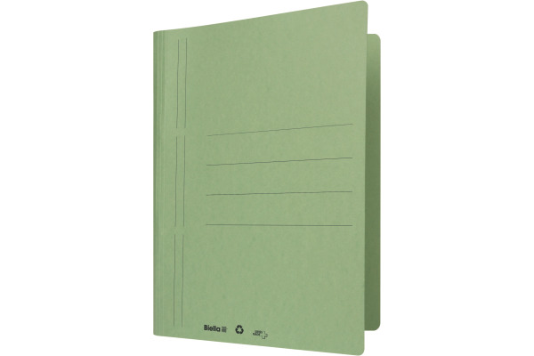 BIELLA Schnellhefter Biella 6 A4 16640030U grün, 320gm2 100 Bl.