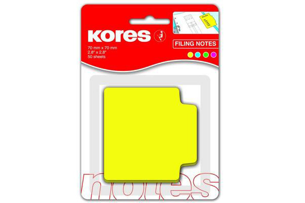 KORES NOTES REGISTER 70x70mm N45107 Papier