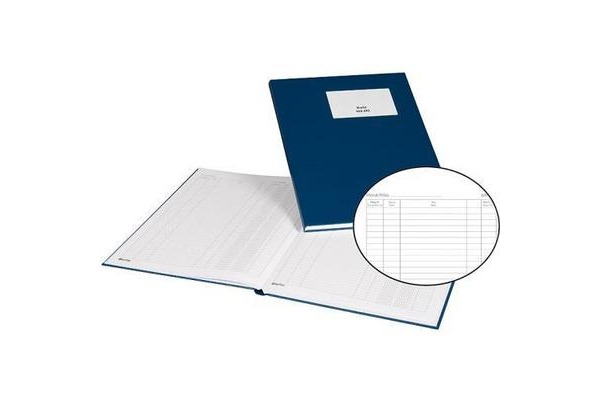 BIELLA Kassabuch A4 60848000U blau 80 Blatt