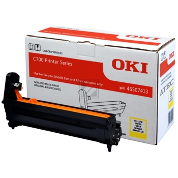 OKI Fotoleitertrommel gelb (46507413)
