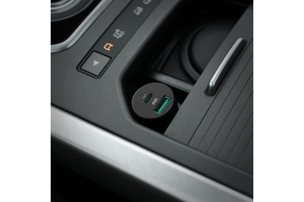 AUKEY Expedition CarCharger39W A+C CC-Y7 black,39W,2-Port USB-typeA+C