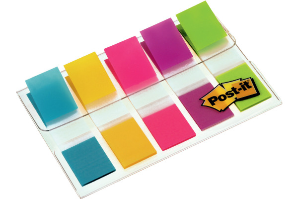 POST-IT Index schmal 11.9x43.2mm 683-5CB2 5 -farbig ass./5x20 Blatt