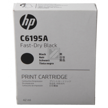 HP Tintendruckkopf Fast Dry schwarz (C6195A)