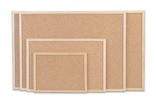 MAGNETOPLAN Korktafel mit Holzrahmen 121924 1000x600mm