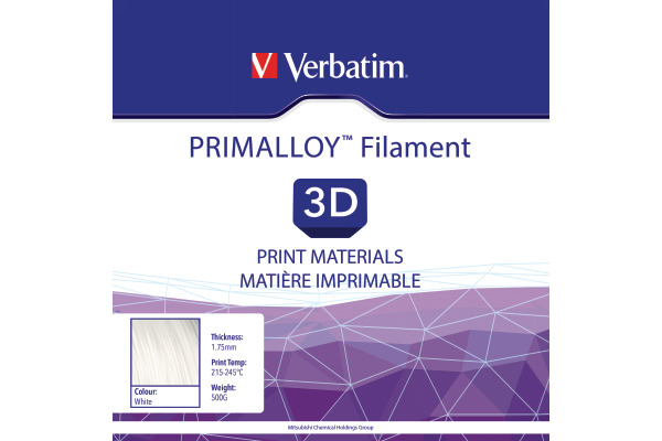 VERBATIM Primalloy Filament White 55500 1.75mm 500g