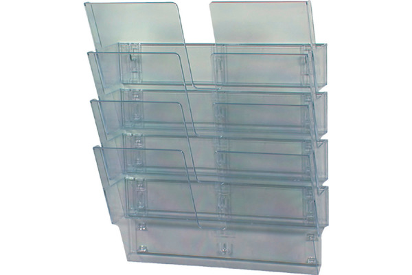 BIELLA Wandfach Murama A4 36540003U transparent, bis 200 Blatt