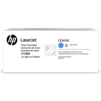 HP Toner-Kartusche Contract (nur für Vertragskunden) cyan (CE341AC, 651AC)