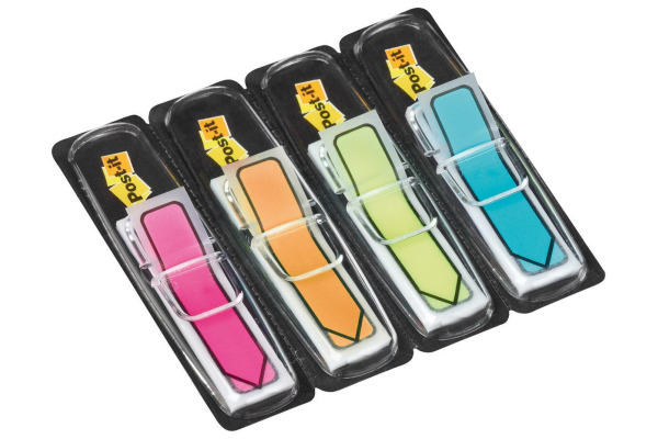 POST-IT Index Pfeile 684-ARR4 neon 4-farbig ass./4x24 Blatt