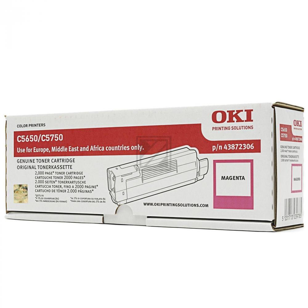 OKI Toner-Kit magenta (43872306)