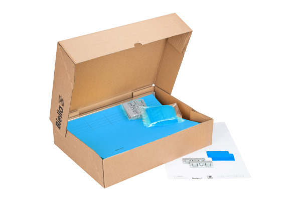 BIELLA Hängemappe 27125505U blau 25 Stück
