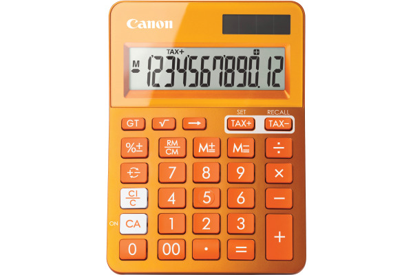 CANON Tischrechner LS123KMOR 12-stellig orange