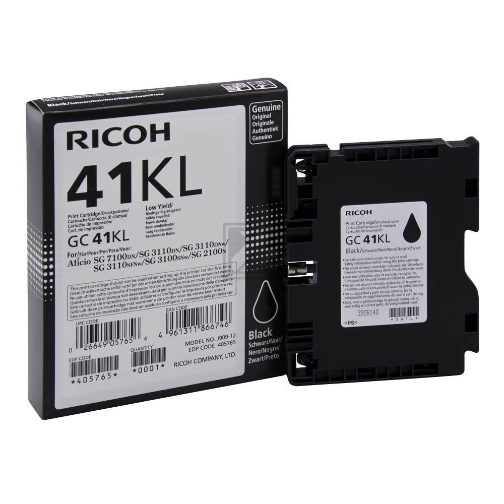 Ricoh Gel-Kartusche schwarz (405765, GC-41KL)