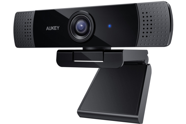 AUKEY Stream Webcam 1080P Dual Mic PC-LM1E black, USB 2.0