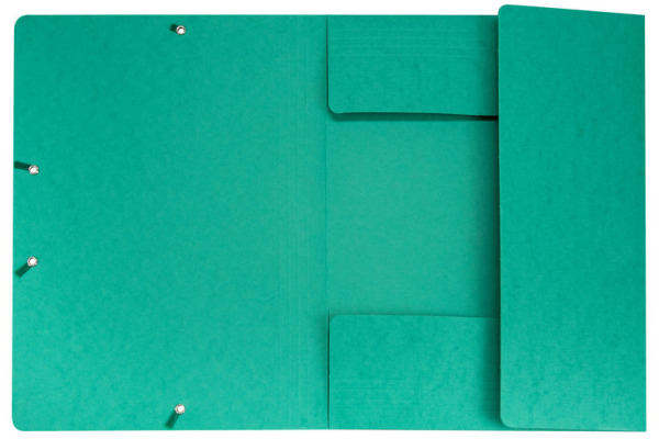 BIELLA Gummibandmappe A4 17840030U grün, 590gm2 220 Bl.