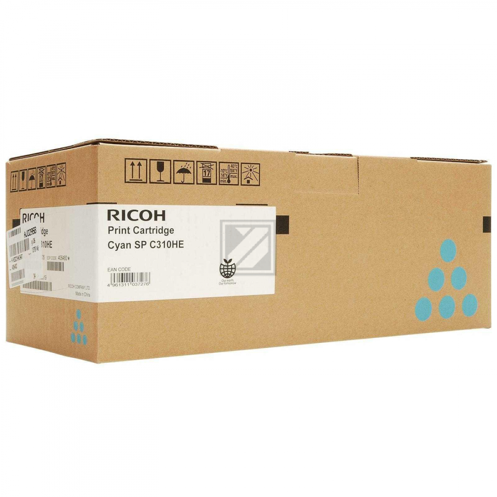 Ricoh Toner-Kartusche cyan HC (407637, TYP-SPC310HE)