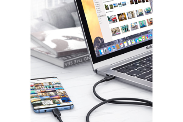 AUKEY Impulse Cable USB-C 3.1 Gen2 CBCD23 1.0m, black 100W PD