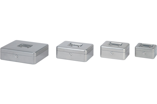 MAUL Geldkassette 1 15,2x12,5x8,1cm 5610195 silber