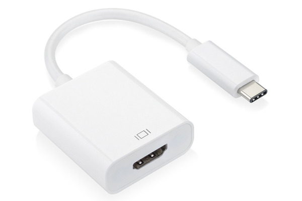 LINK2GO Adapter C Type - HDMI AD6311WP male-female, 15cm