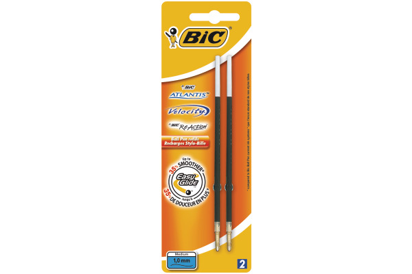 BIC Mine f. Atlantis Premium 0.4mm 892409 blau 2 Stück
